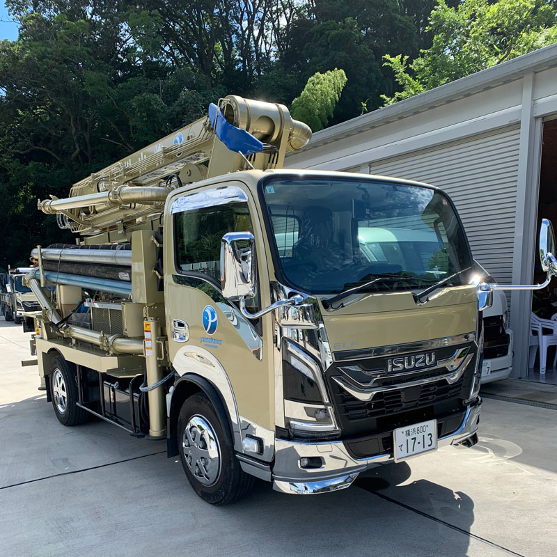 コンクリート圧送車